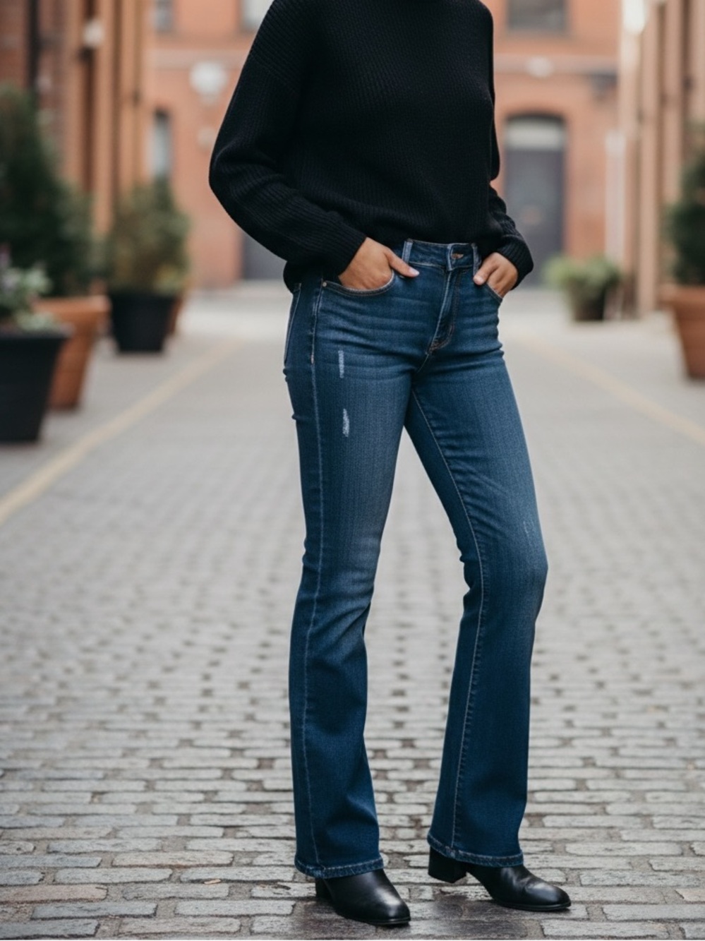 Judy Blue jb8235dk  Dark Wash Women's Bootcut Jeans Sz 11 or 30